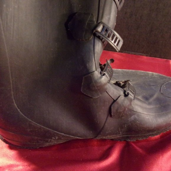 1990 XCLUSIVE SHOE COMPANY BLACK COLD WEATHER SIZE 11 BOOTS SI 1057 main image 11